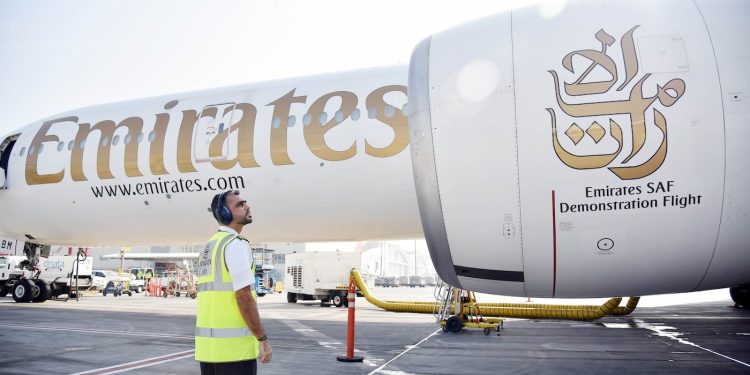 Emirates Dubai’den SAF’lı uçuyor