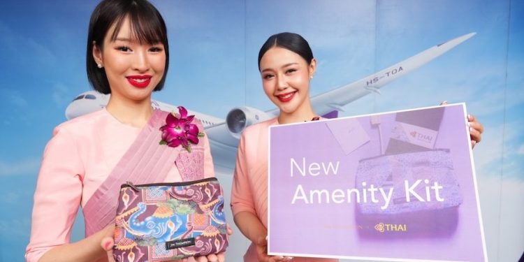 Thai Airways business class seyahat setlerini tanıttı