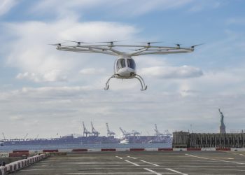 Elektrikli hava taksi Volokopter New York’ta uçuş yaptı