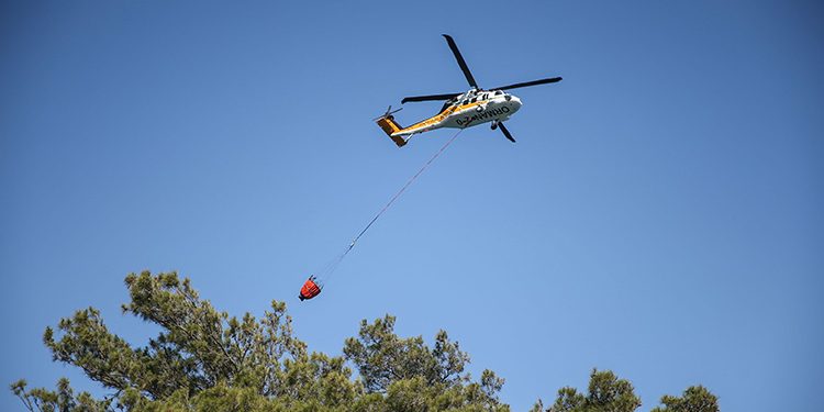 TUSAŞ’a yangın söndürme görevi