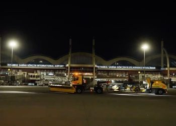 Sabiha Gökçen Havalimanı’nda kış hazırlıkları tamamlandı