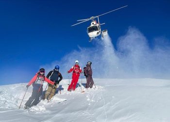Dünyanın dört bir yanından “heliski” tutkunları Kaçkarlar’da