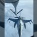 Türk hava tankerinden Romanya F-16’larına havada yakıt!