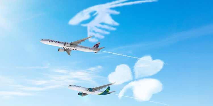Qatar Airways ve Aer Lingus’tan kod paylaşımı anlaşması