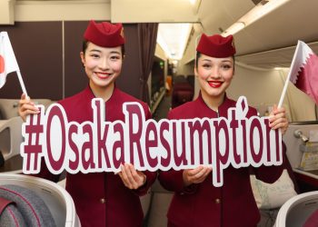 Qatar Airways Osaka uçuşlarına yeniden başladı