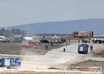 Konya’da F-5 tipi askeri eğitim uçağı düştü