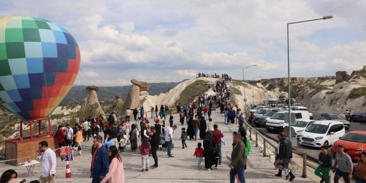 Kapadokya’da alışılmışın dışında yoğunluk
