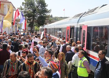 “Turistik Tuz Ekspresi”nin ilk seferi Çankırı’ya ulaştı