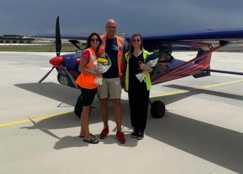 Alman pilotlar 18 sportif uçakla Türkiye turuna çıktılar