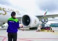 Emirates Changi’den SAF’lı uçtu