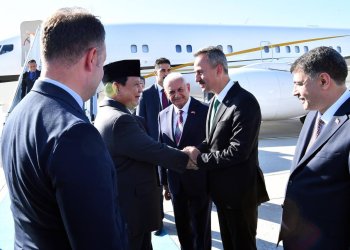 Haluk Görgün Endonezya Cumhurbaşkanı Prabowo Subianto ile görüştü