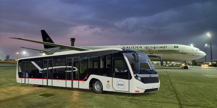 Suudi Arabistan’a yerli apron otobüsü ihracatı