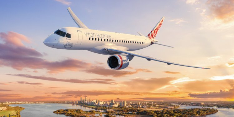 Virgin Australia 8 adet E190-E2 siparişi verdi