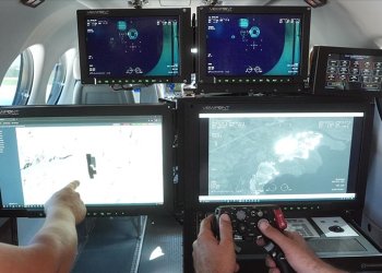 Yangın yönetim uçağı Otağ 10 saat 35 dakika uçtu