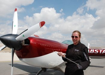 İsveçli akrobasi pilotu, Sivrihisar’daki gösteriye hazırlanıyor