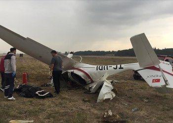 Bursa’da eğitim uçağı düştü iki pilot hayatını kaybetti