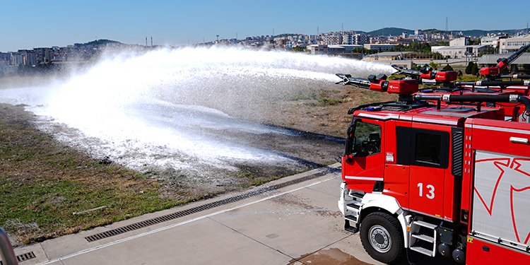Sabiha Gökçen Havalimanı’nda acil durum tatbikatı yapıldı