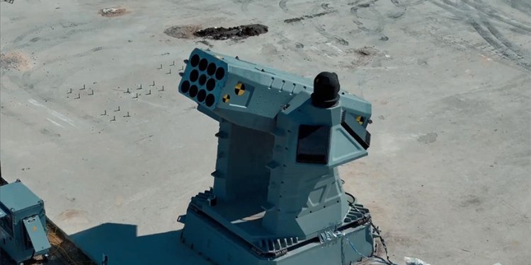 Yakın hava savunma sistemi Levent’ten ilk atış testi