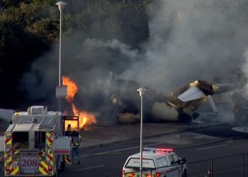 ABD’de küçük jet ve araç çarpışması: 5 kişi öldü