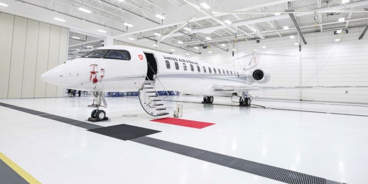 İsviçre Hava Kuvvetleri ilk çok amaçlı Global 7500’ü tanıttı