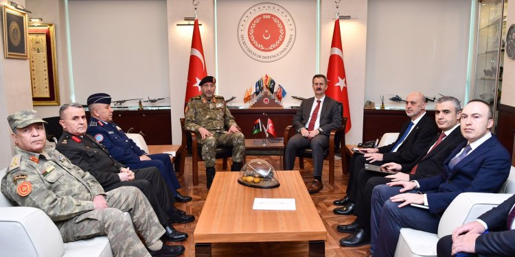 Libya Genelkurmay Başkanı’ndan SSB’ye ziyaret