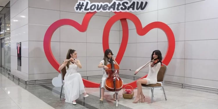 Sabiha Gökçen’de “Sevgililer Günü” etkinliği