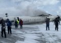 Toronto’da uçak kazası! Delta uçağı inişte ters döndü