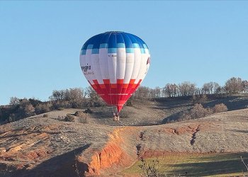 Frigya’da sıcak hava balonu uçuşları artıyor