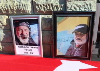 Öğretmen pilot Oben Oğultan, sonsuzluğa uğurlandı