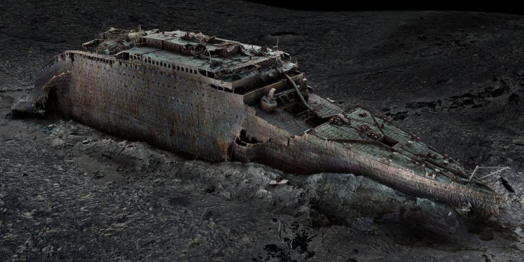 Titanik’te gizli kalan gerçekler 3D taramayla ortaya çıktı