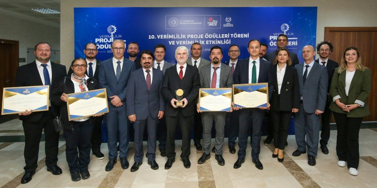 TEI, verimlilikte 4 ödül kazandı