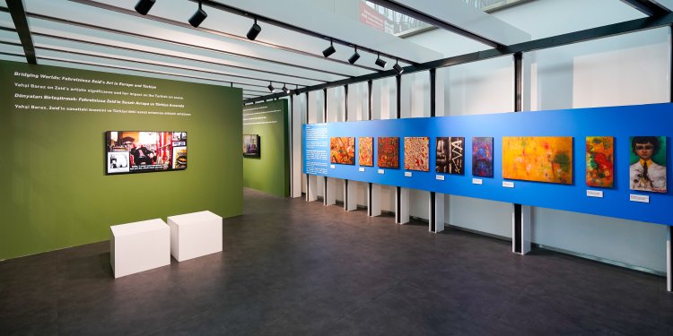 İstanbul Havalimanı’nda Fahrelnissa Zeid sergisi