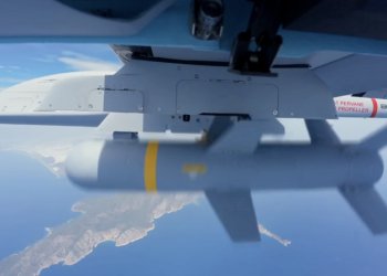 Bayraktar TB3’ten TCG Anadolu üzerinden ilk atış