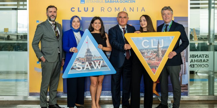 Sabiha Gökçen’den Orta Avrupa’ya direkt uçuşlar başladı