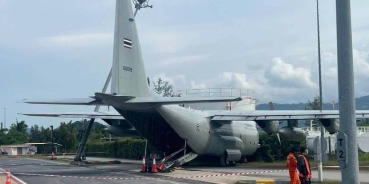 Tayland’da 62 kişinin bulunduğu C-130 pistten çıktı