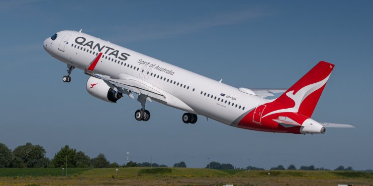 Qantas ilk Airbus A321XLR’sini teslim aldı