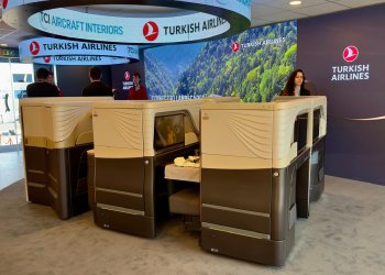 THY, yerli uçak koltuklarını Paris’te tanıttı