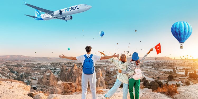 AJet, birlikte uçanlara yüzde 35 indirim yapıyor