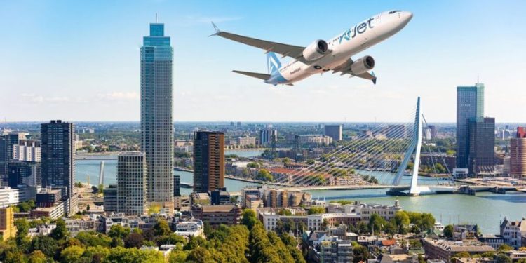 AJet’in yeni hattı liman kenti Rotterdam