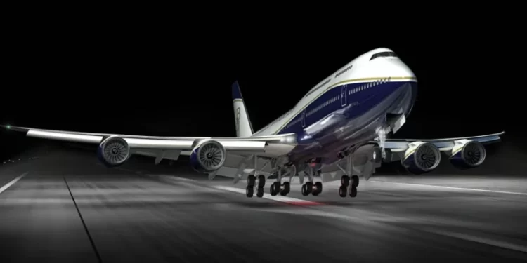 Boeing, üst düzey 747-8 jeti için anahtar teslim programı başlattı