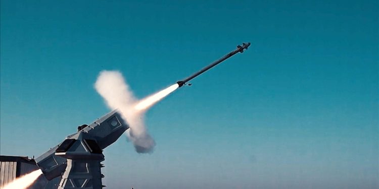 Hava savunma sistemi ‘LEVENT’ hedefini tam isabetle vurdu