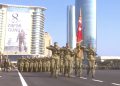 Bakü’deki 2. Karabağ Zaferi töreninde Türk askerleri yürüdü