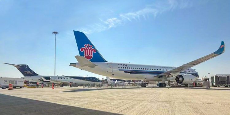 Çin’in C919’u, Körfez alıcıları için Dubai’de