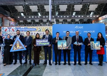AJet’in 102. uçuş noktası Prag oldu