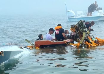 Meksika Donanmasına ait küçük uçak ABD’de düştü