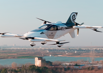 Çinli hava taksi VT-35 ilk halka açık uçuşunu gerçekleştirdi