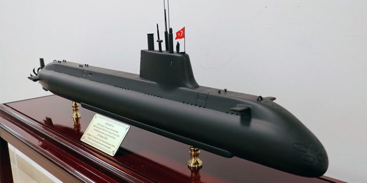 Milli denizaltı MİLDEN’in ilk test bloğu inşa edilmeye başlandı