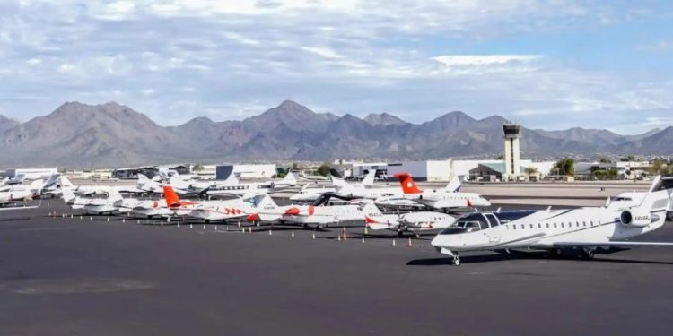 Super Bowl sonrası iki saatte 95 özel jet havalandı