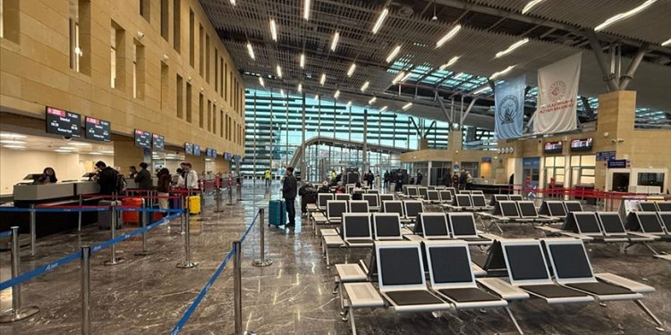 Kapadokya havalimanı’nda yeni terminal dönemi başladı