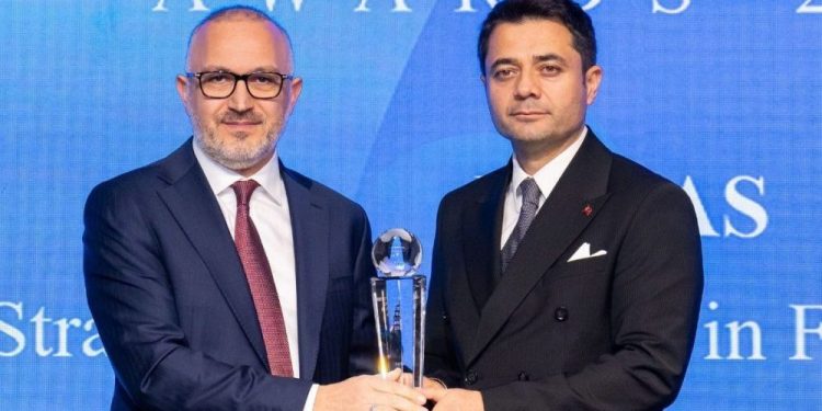 POTAS’a International Finance Awards’tan 2025 ödülü